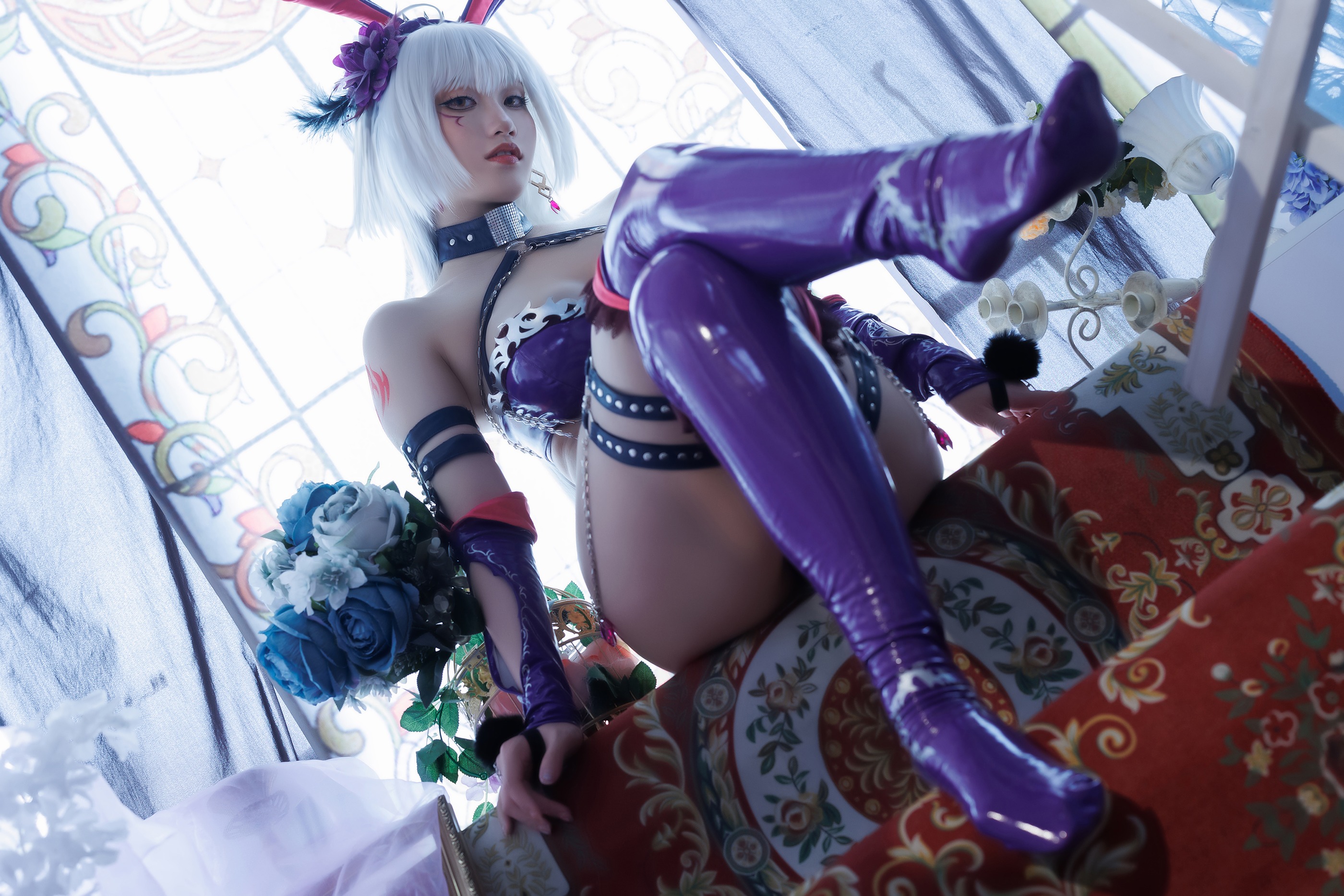 图片[1]-Cien恩恩 – NO.001 黑贞兔女郎[30P]-XikXak